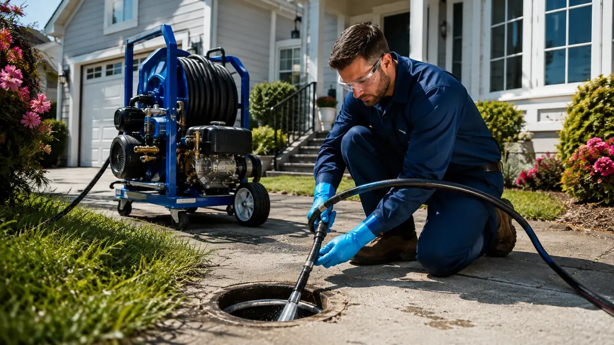 Residential Hydro Jet Drain Cleaning in Aguanga